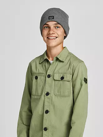 JACK & JONES | Jungen Haube " DNA " | grau